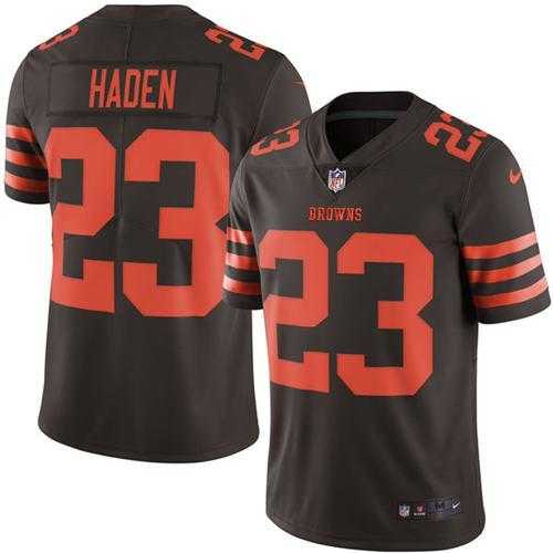 Nike Men & Women & Youth Browns 23 Joe Haden Brown Color Rush Limited Jersey,We sell and wholesale Nike Men & Women & Youth Browns 23 Joe Haden Brown Color Rush Limited Jersey on line form chian!